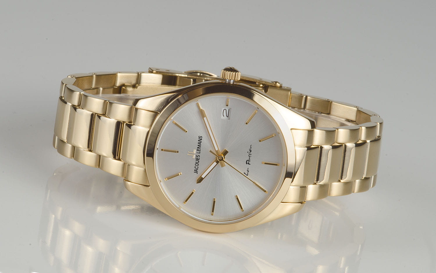 Jacques Lemans Jacques Lemans La Passion 1-2084H,  австрия женские часы на браслете нержавеющая сталь боковой вид