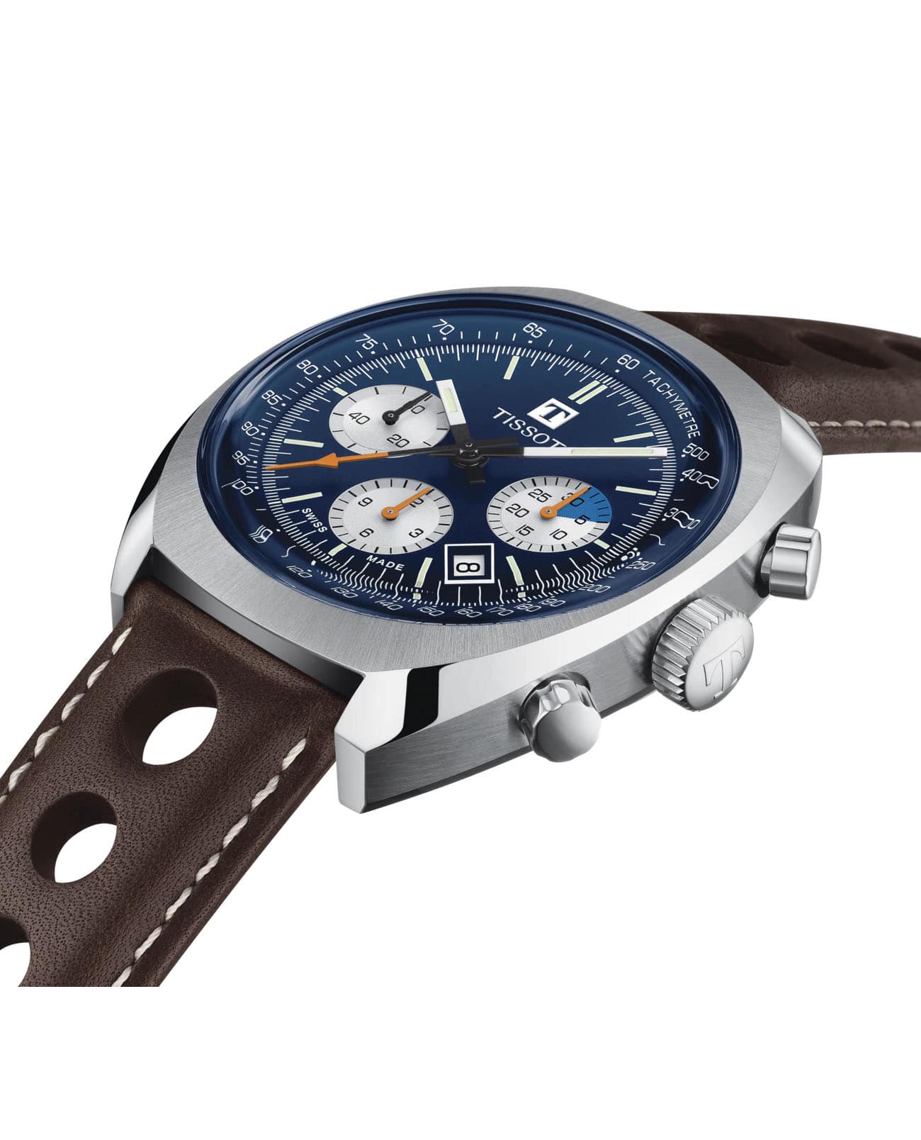 Tissot Tissot Heritage 1973 T124.427.16.041.00 мужские часы синий циферблат на запястье