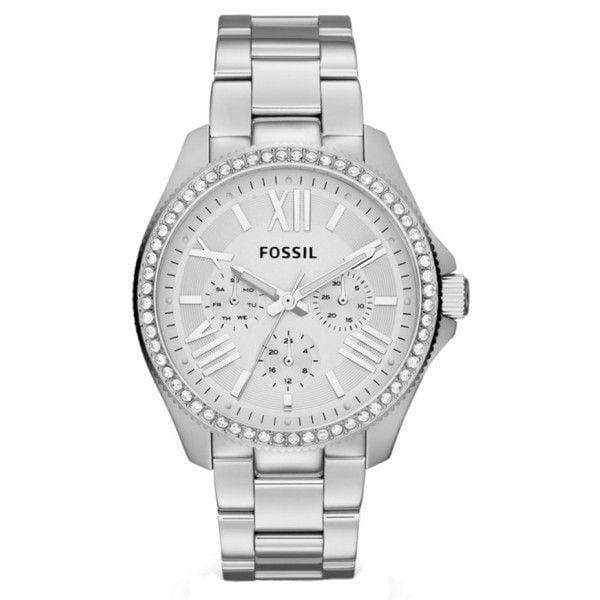 Fossil Fossil Bannon  AM4481  AM4481 кварцевые женские часы серый циферблат, браслет  — вид спереди