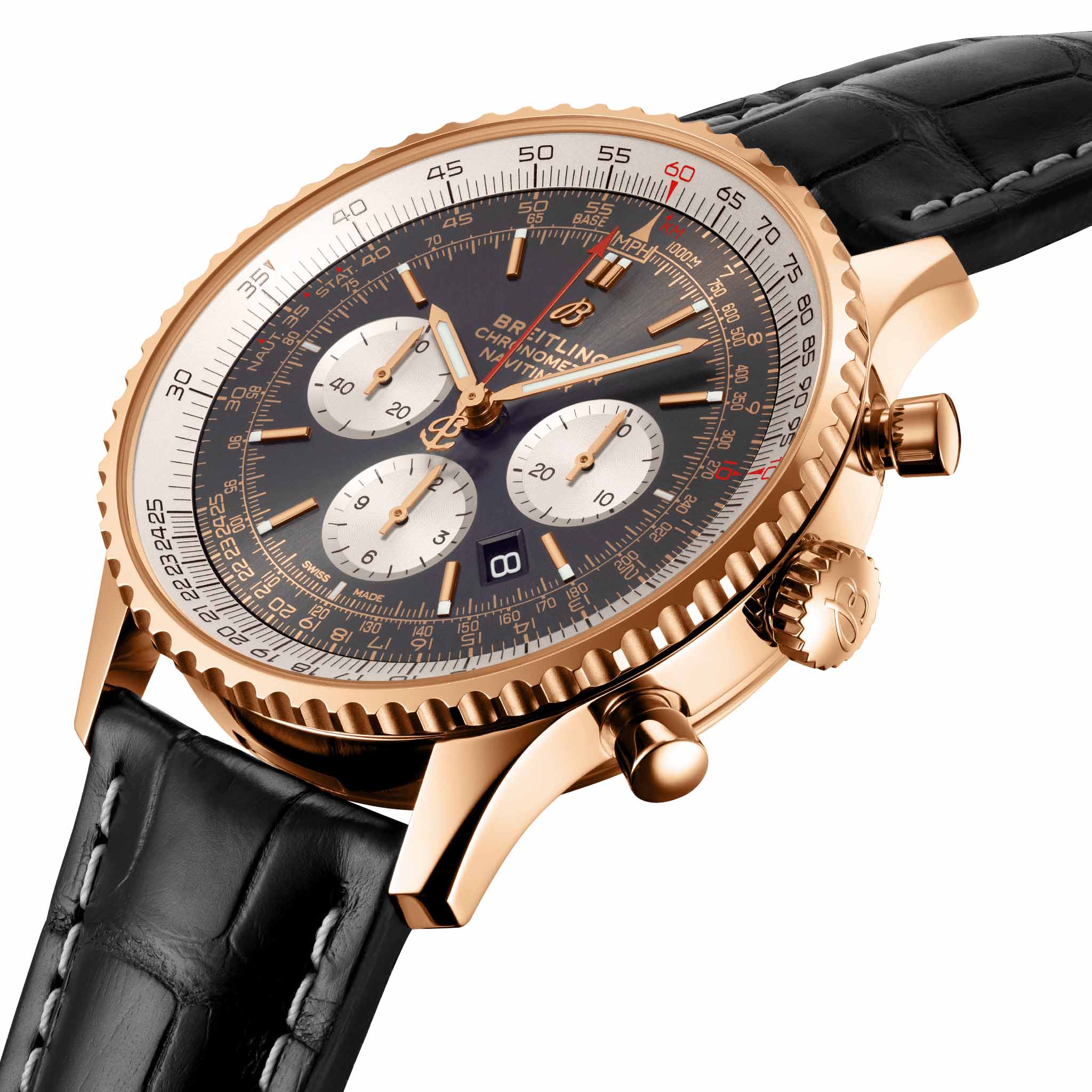 Breitling Breitling Navitimer B01 Chronograph 46 RB0127121F1P1 , наручные мужские часы фото под углом