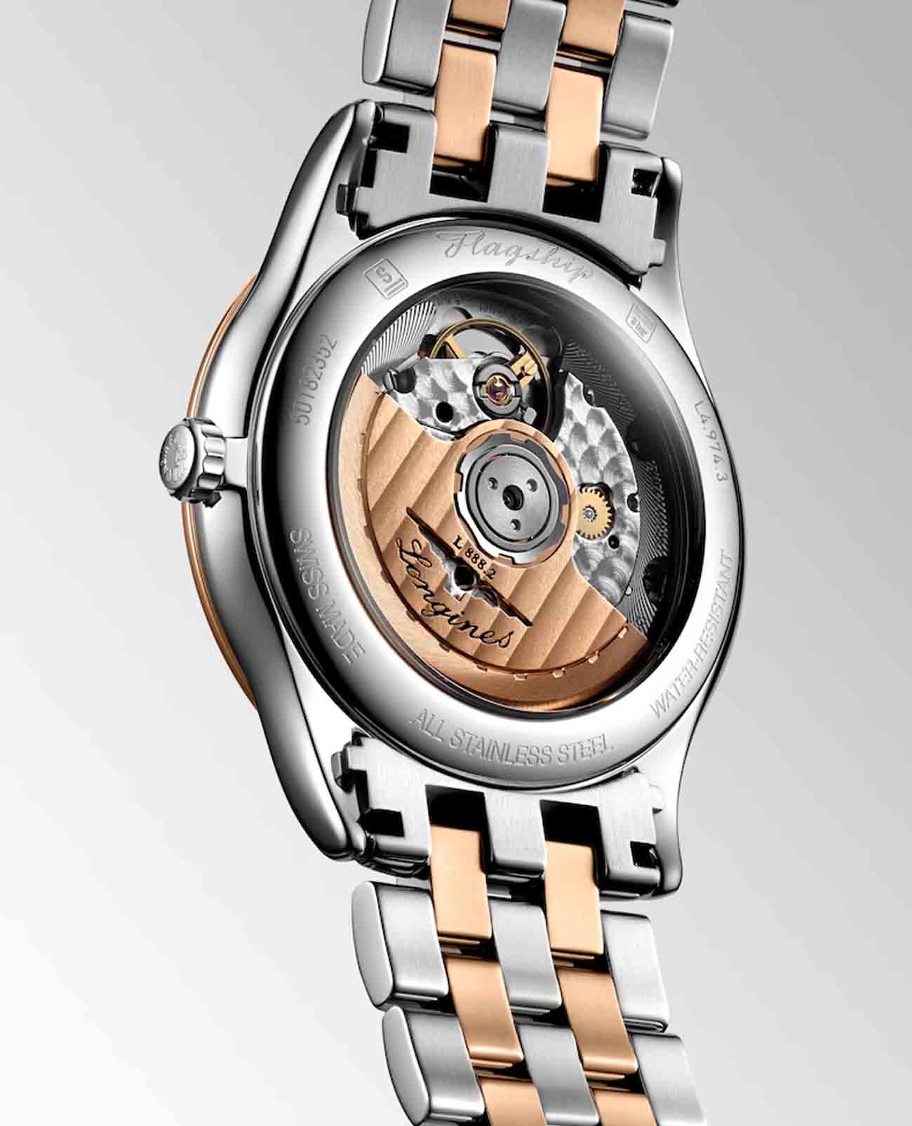 Longines Longines Flagship L4.974.3.92.7 , наручные женские часы фото под углом