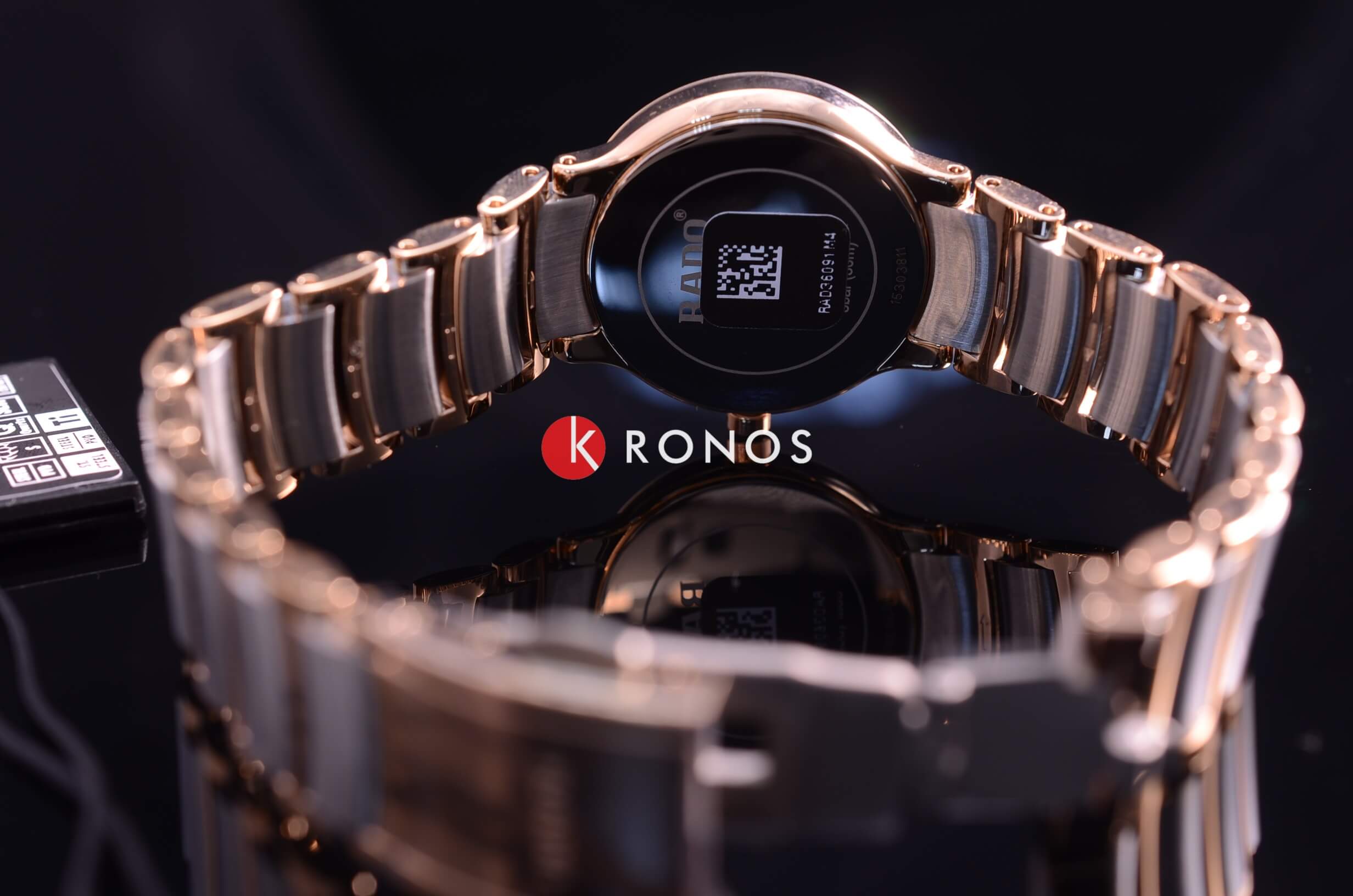 Rado Rado Centrix R30555103  - задняя крышка сталь металл корпуса, швейцария часы
