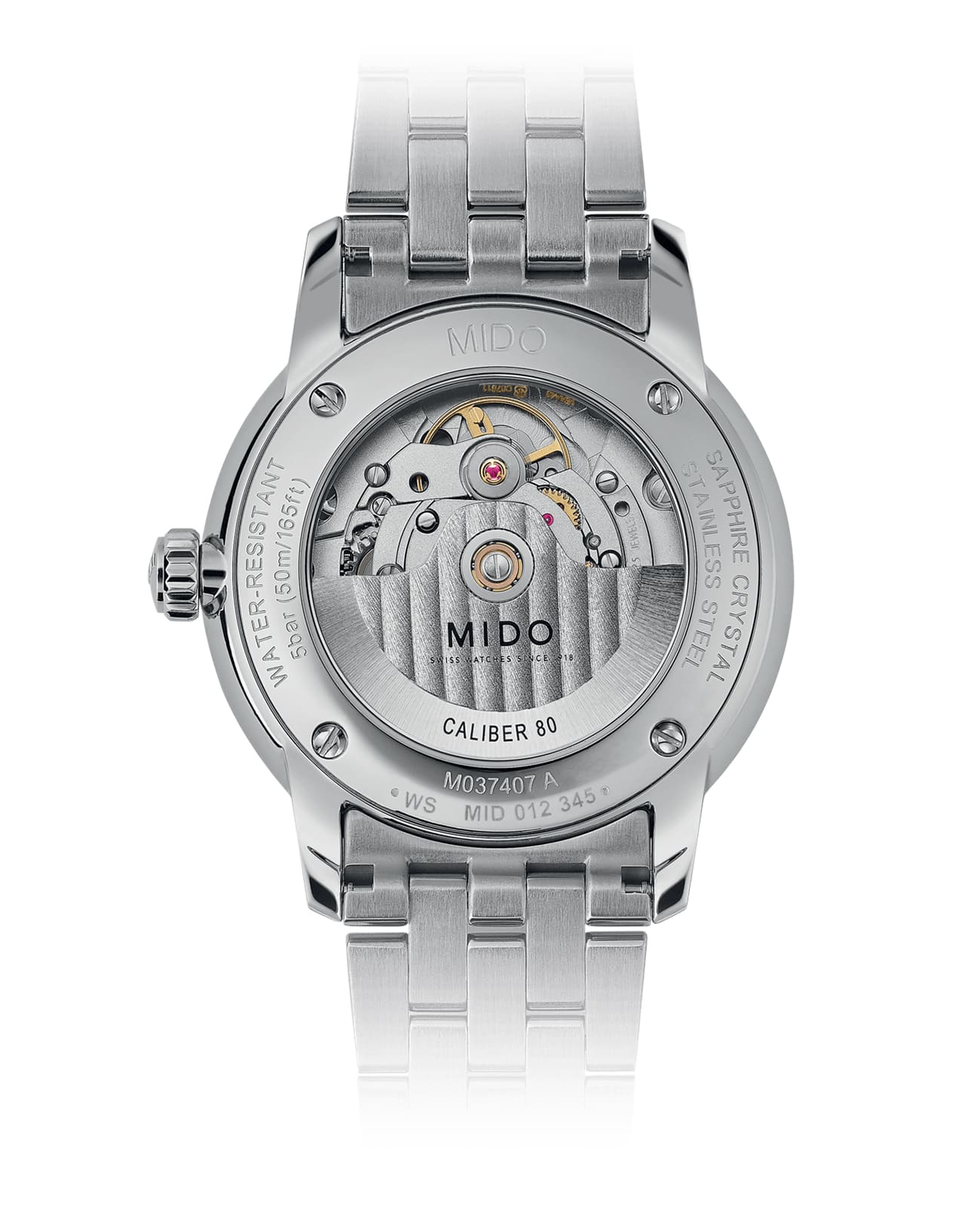 Mido Mido Baroncelli Signature M037.407.11.041.01 , наручные мужские часы фото под углом