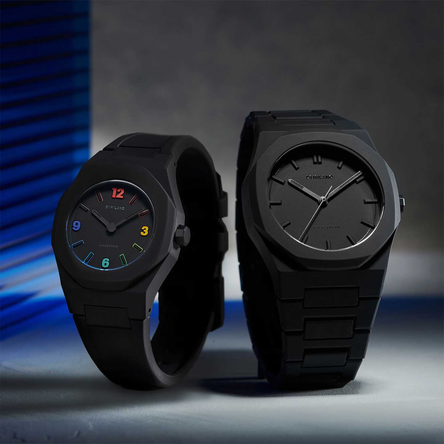 D1 Milano D1 Milano Nanochrome NCRJ03 женские часы черный циферблат на запястье