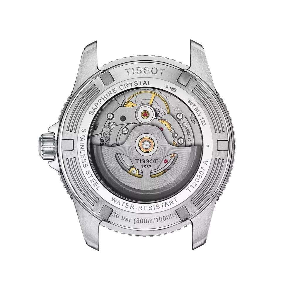Tissot Tissot Seastar 1000 Quartz 40mm T120.807.22.051.01 Seastar 1000, наручные мужские часы фото под углом