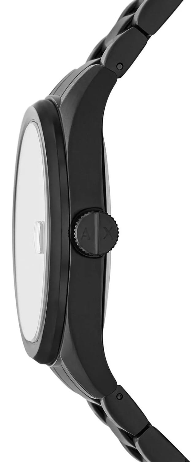 Armani Exchange Armani Exchange Kilian AX1422,  италия мужские часы на браслете нержавеющая сталь с ip-покрытием боковой вид