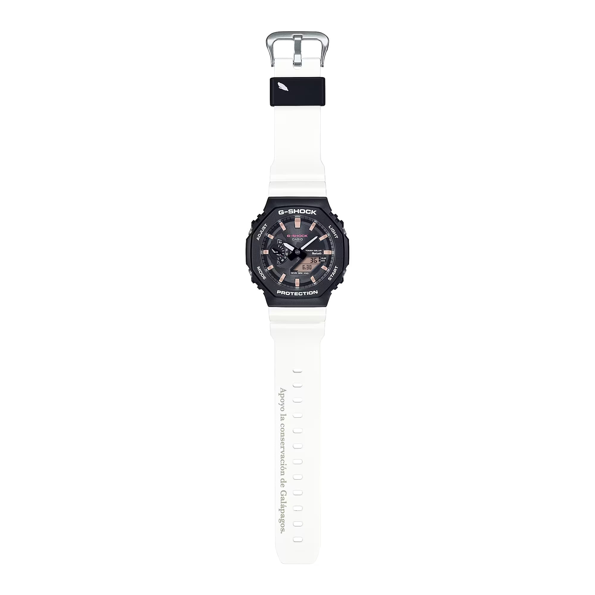 Casio Casio G-Shock GA-B2100CD-1A7, g-shock япония мужские часы на браслете пластик боковой вид