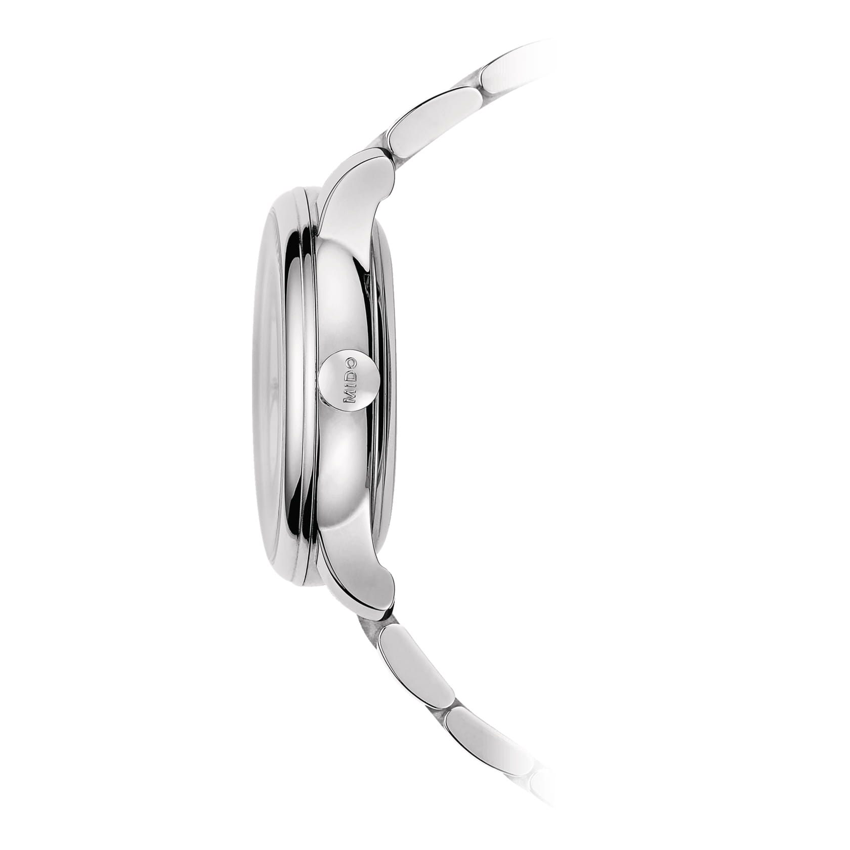 Mido Mido Baroncelli Lady Day M039.207.11.106.00, baroncelli швейцария женские часы на браслете нержавеющая сталь боковой вид