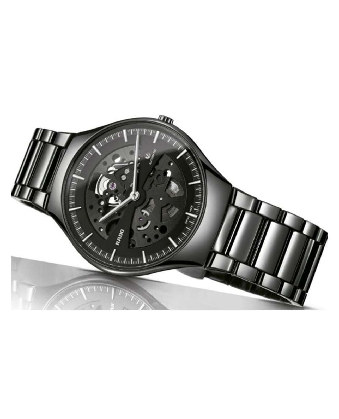 Rado Rado Rado True Thinline R27971152 мужские часы черный циферблат на запястье