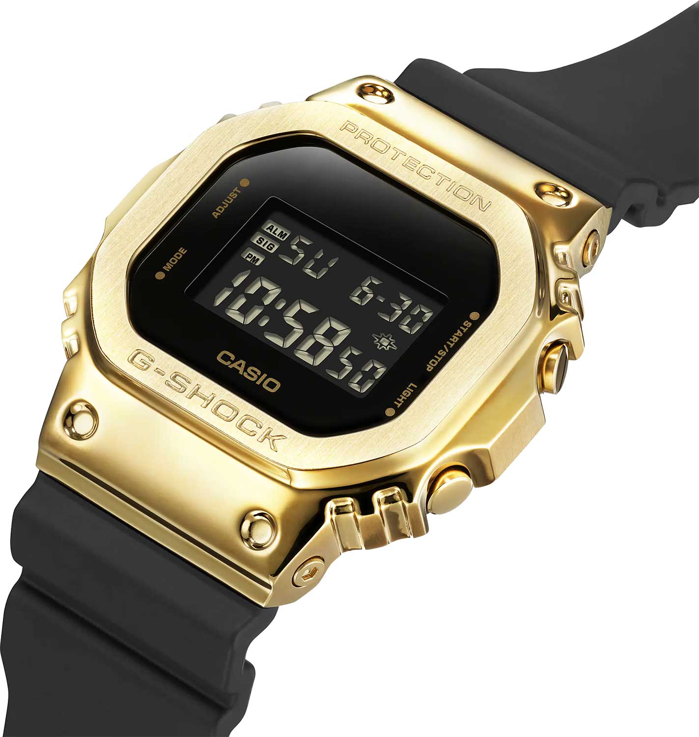 Casio Casio G-Shock GM-5600G-9DR (GM-5600G-9) мужские часы черный циферблат на запястье