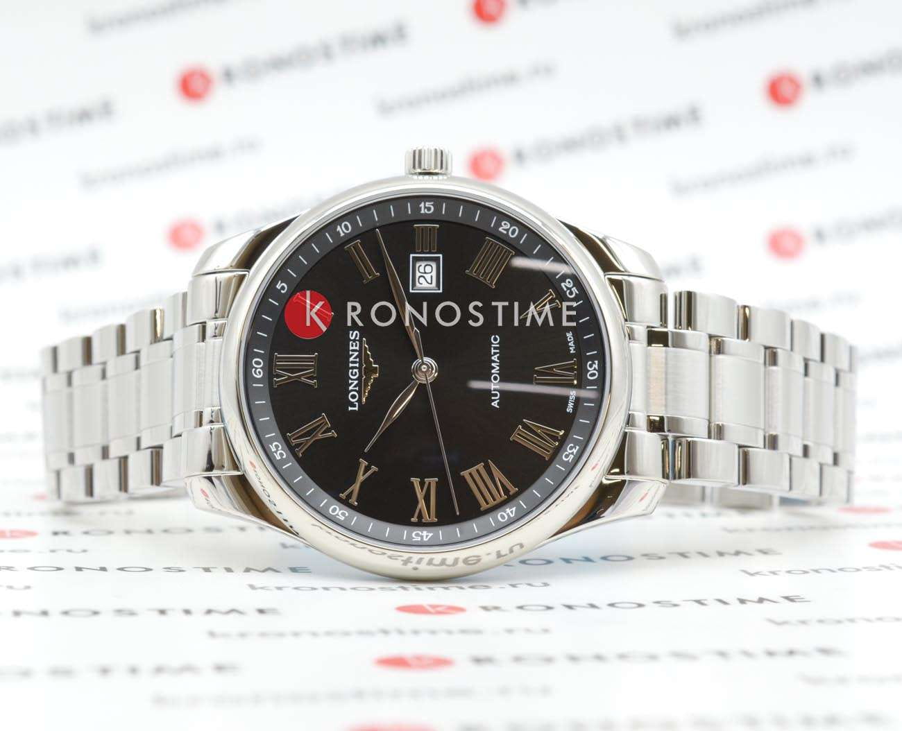 Longines Longines Master Collection L2.893.4.59.6 , наручные мужские часы фото под углом