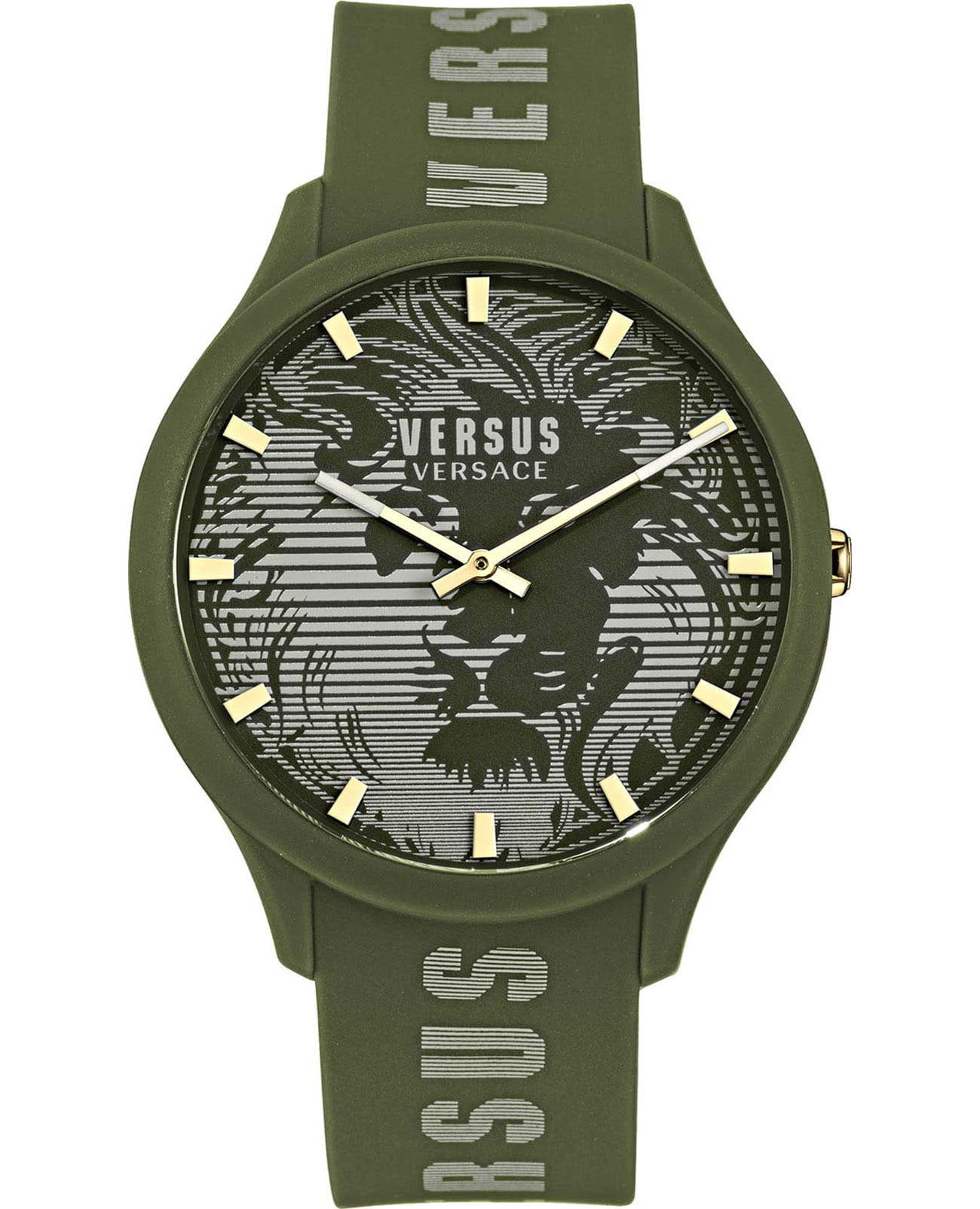 Versus Versace Domus VSP1O0321  VSP1O0321 кварцевые мужские часы  циферблат, браслет силикон — вид спереди