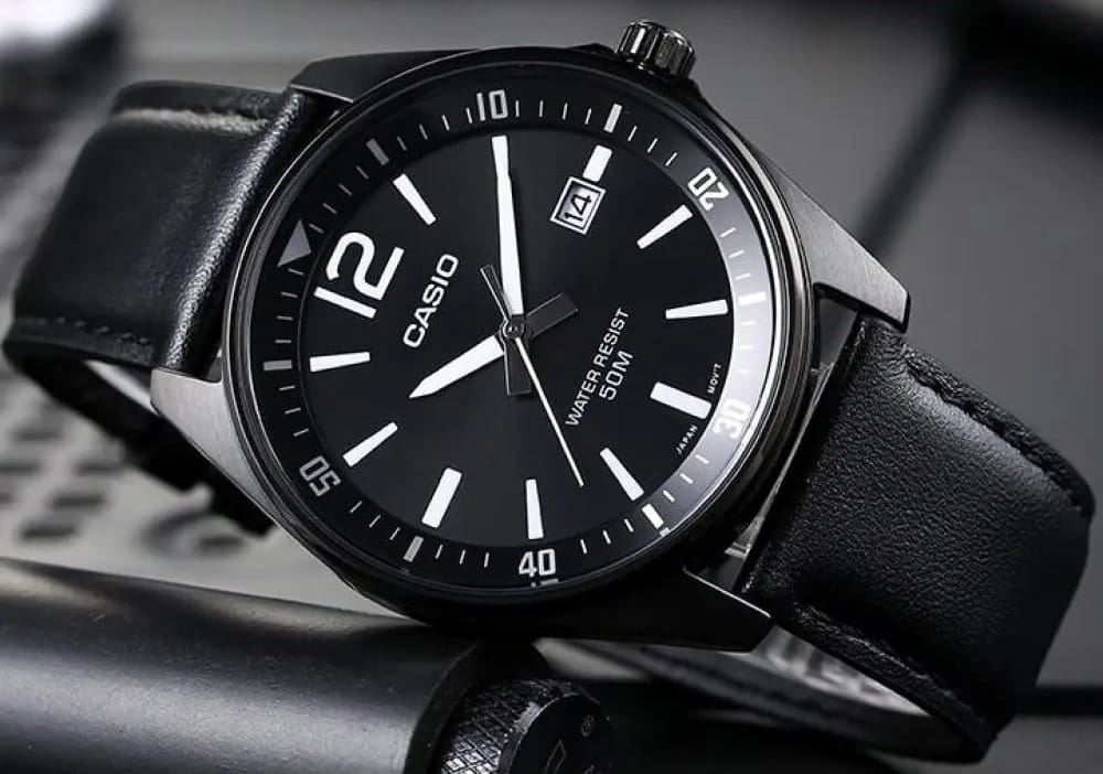 Casio Casio Collection MTP-E170BL-1B  - задняя крышка сталь металл корпуса, япония часы