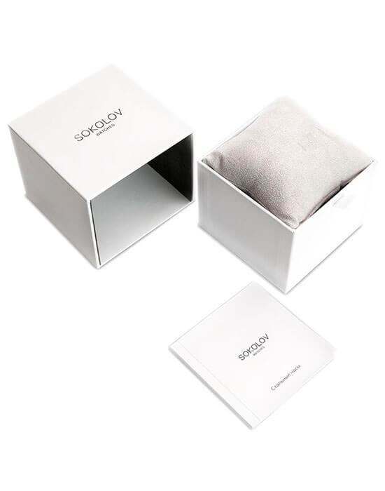 Оригинальные часы  Sokolov 135.30.00.000.04.03.3 кварцевые калибр механизма  общий вид