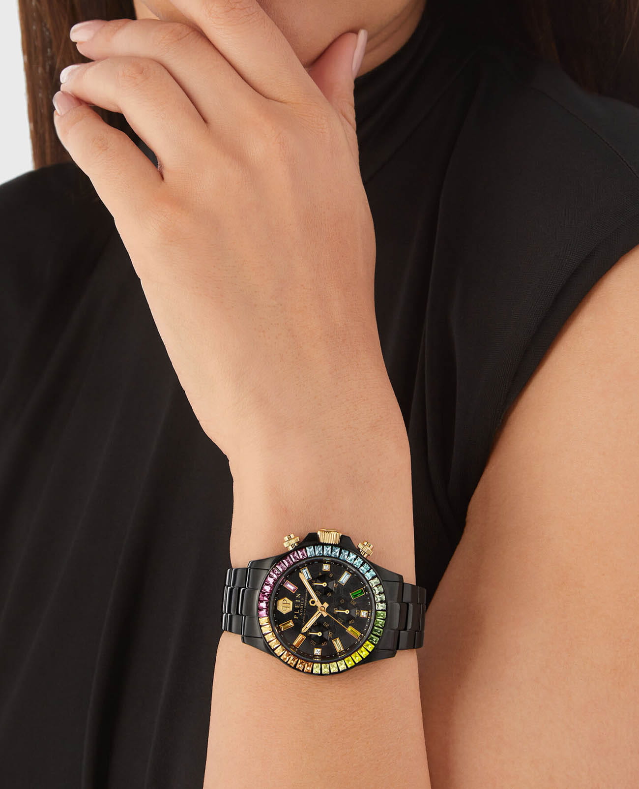 Philipp Plein Philipp Plein Nobile Lady PWSBA0623 , наручные женские часы фото под углом