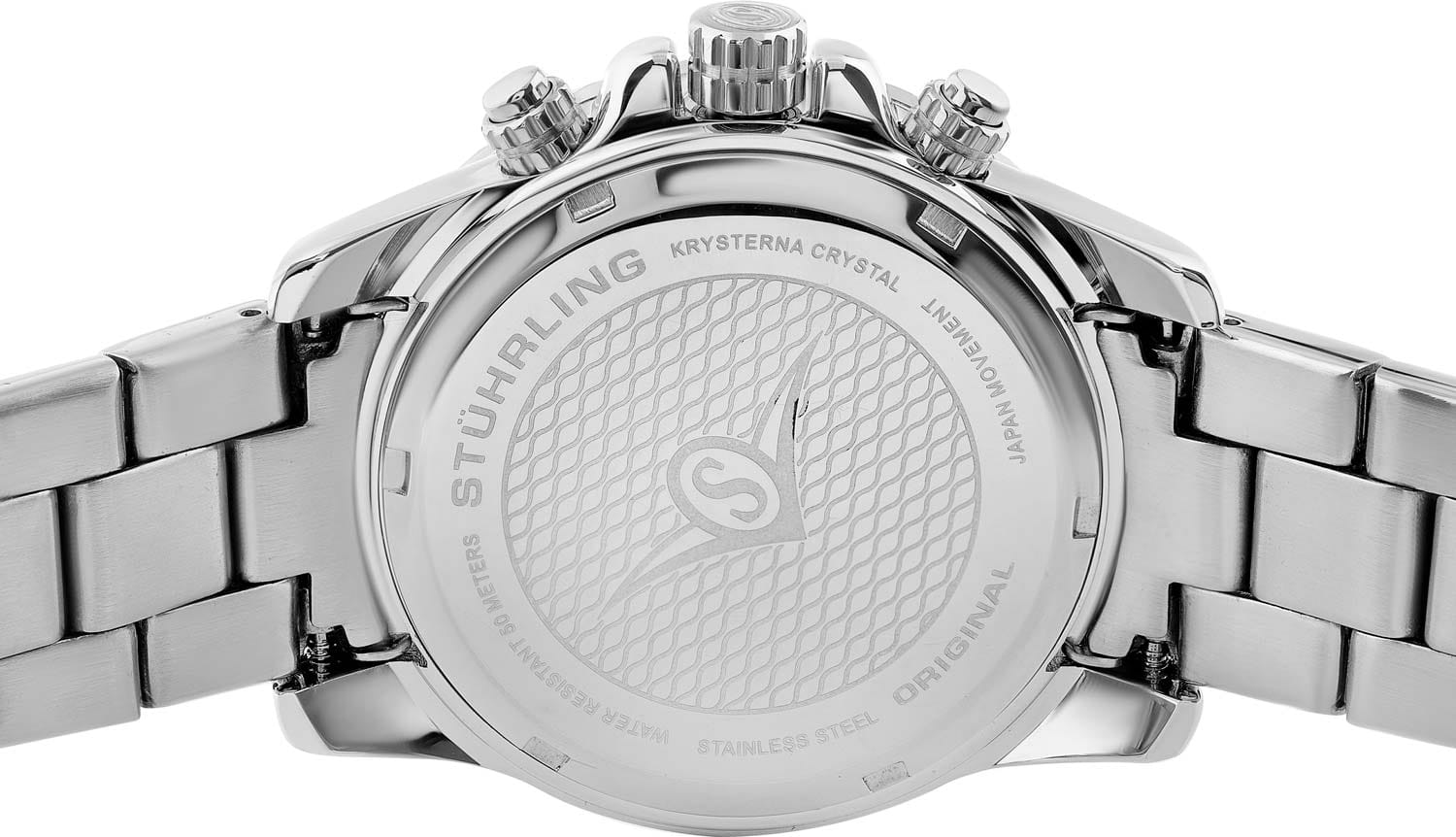 Stuhrling Stuhrling Monaco 3960.1,  сша мужские часы на браслете нержавеющая сталь боковой вид