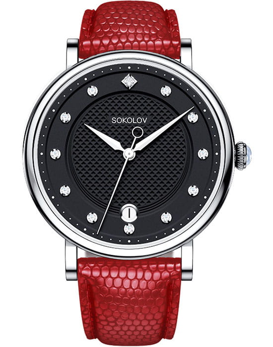 Sokolov 103.30.00.000.05.03.2 , наручные женские часы фото под углом