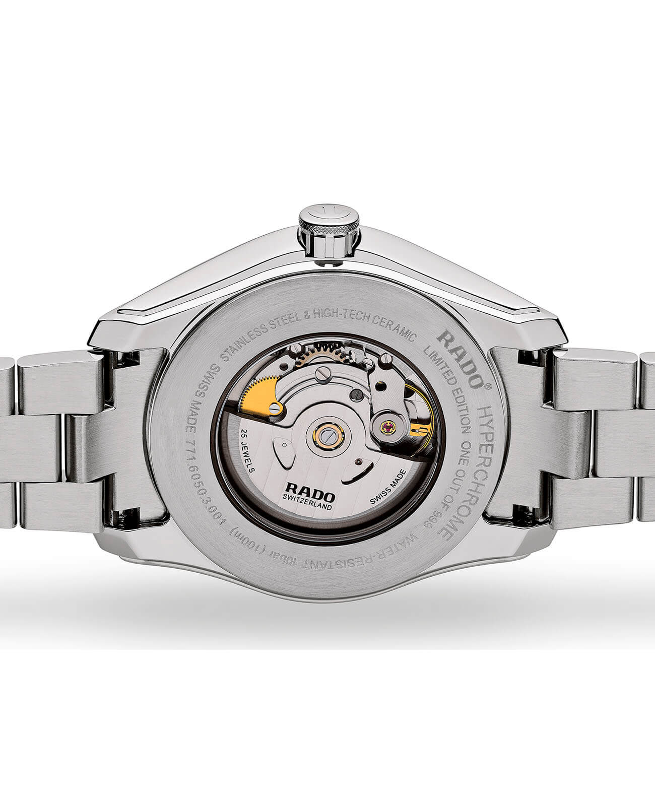 Rado Rado Hyperchrome Automatic UTC R32050103 Automatic, наручные мужские часы фото под углом