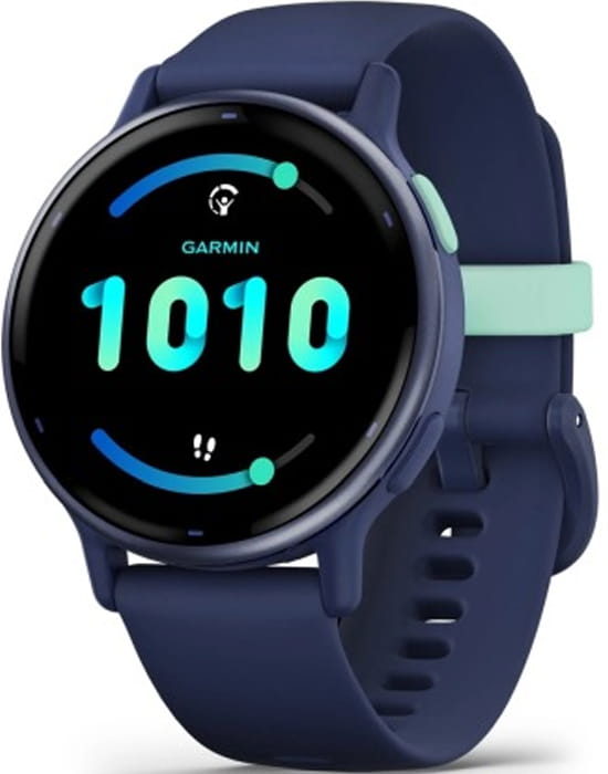 Garmin Garmin Vivoactive 5 010-02862-12  010-02862-12 электронные мужские часы  циферблат, браслет силикон — вид спереди