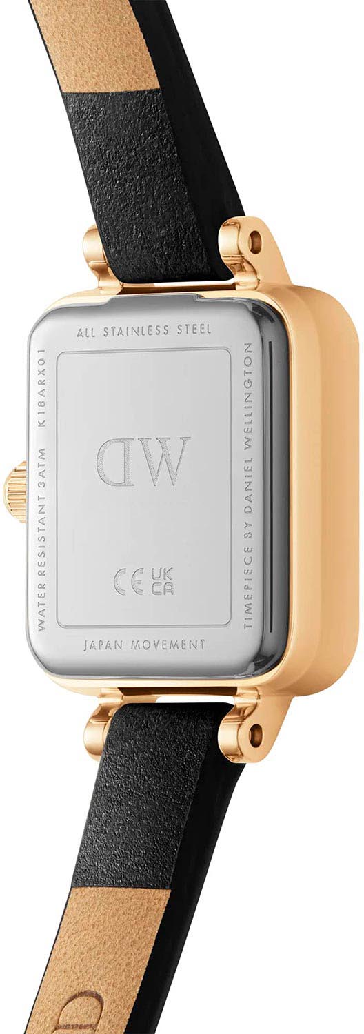 Daniel Wellington Daniel Wellington Quadro Mini Sheffield Gold DW00100729 , наручные женские часы фото под углом