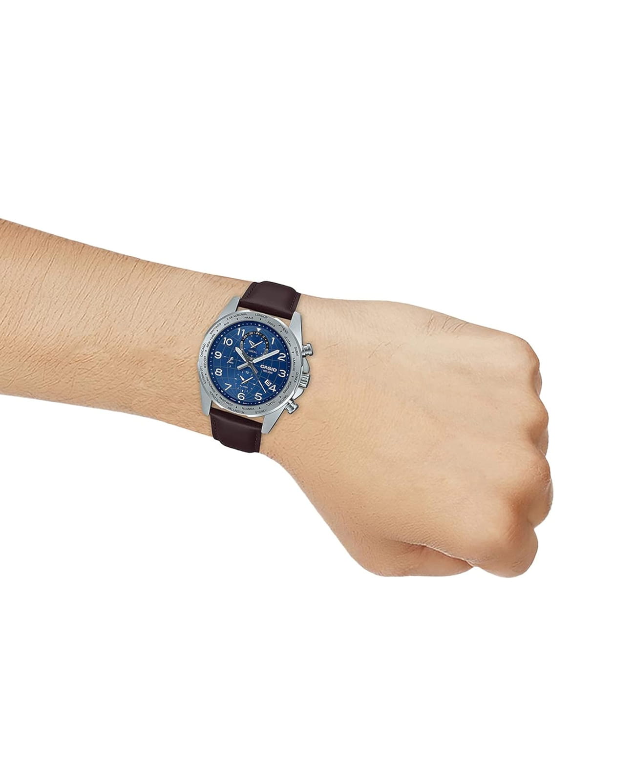 Casio Casio Collection MTP-W500L-2A , наручные мужские часы фото под углом