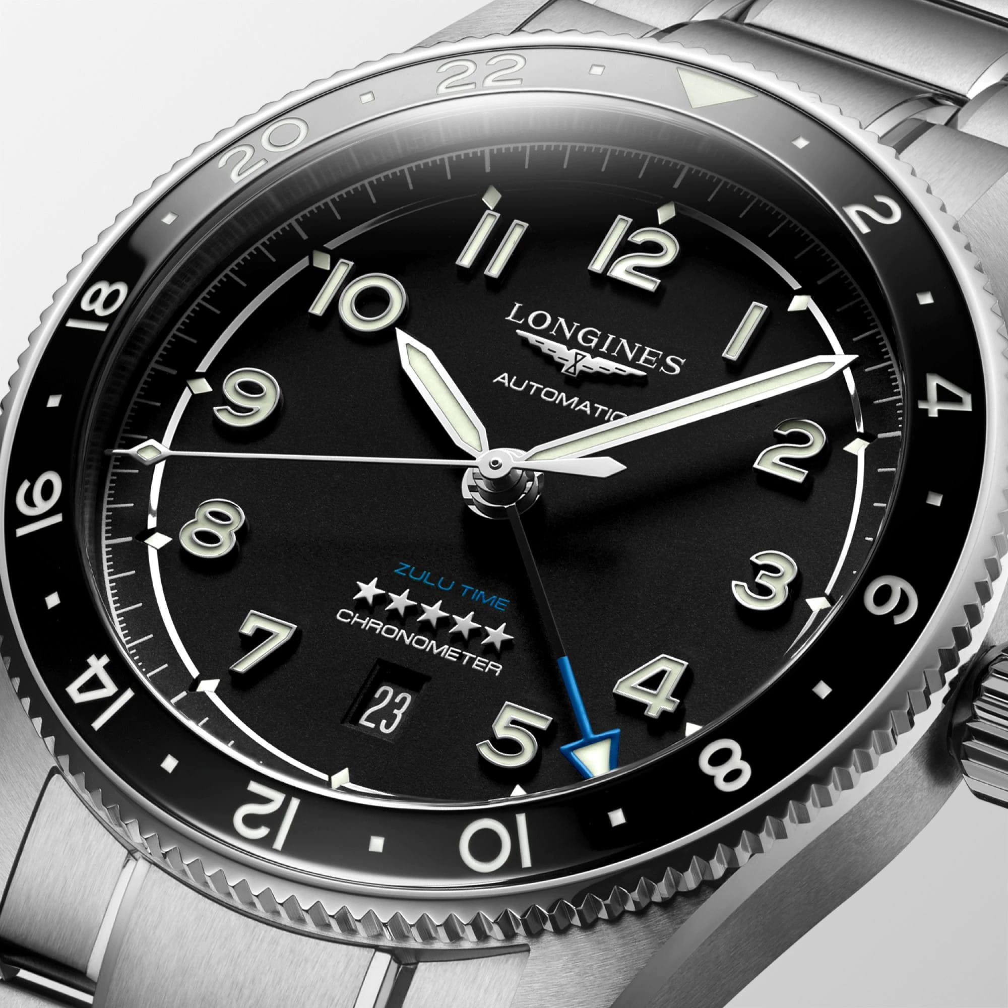 Longines Longines Spirit L3.812.4.53.6  - задняя крышка керамика металл сталь корпуса, швейцария часы