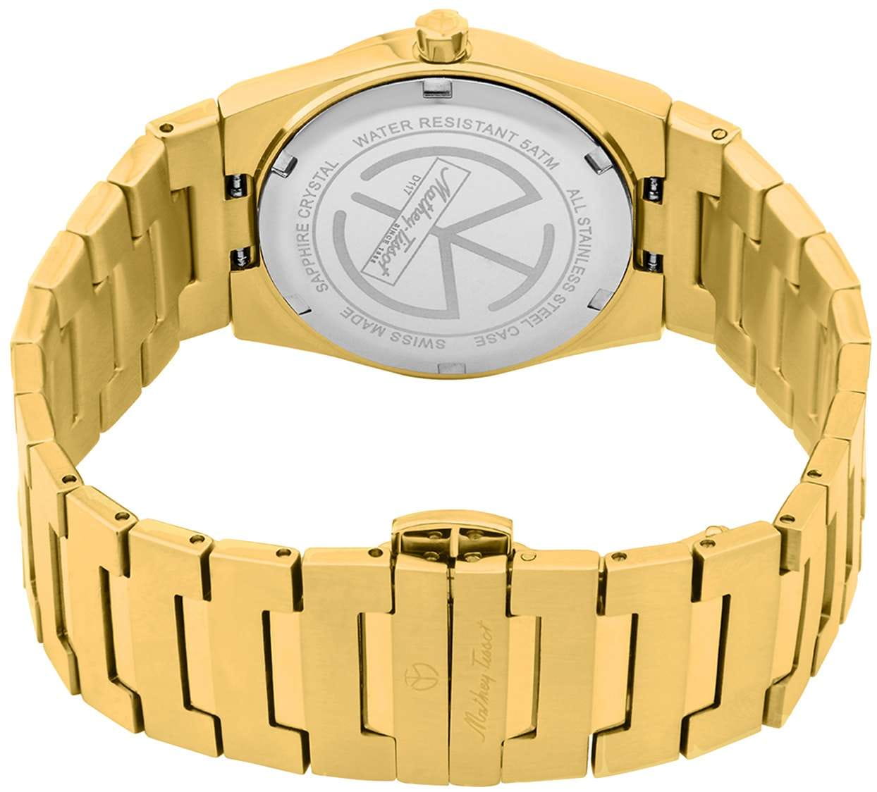 Mathey-Tissot Mathey-Tissot Zoltan D117PDI женские часы золотой циферблат на запястье