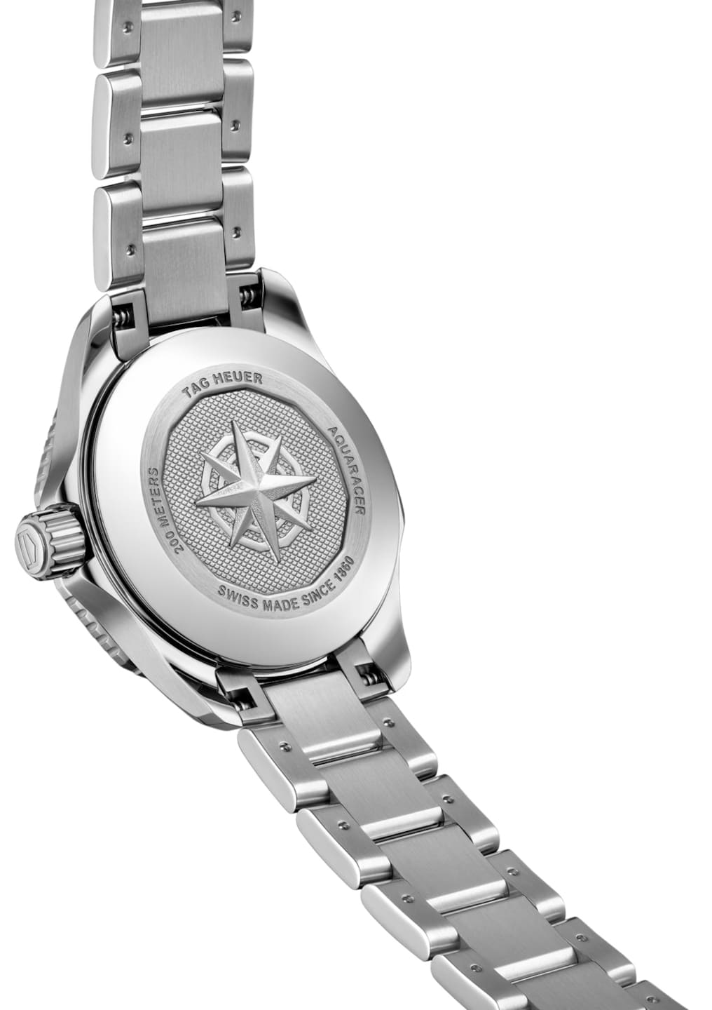 TAG Heuer TAG Heuer Aquaracer Professional 200 WBP1417.BA0622 кварцевые женские часы часы крупный план перламутровый циферблата