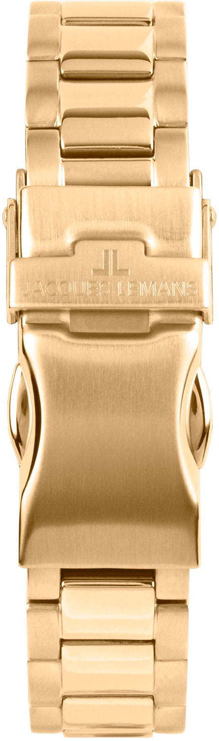 Jacques Lemans Jacques Lemans Derby 1-2133C кварцевые женские часы часы крупный план серебристый циферблата