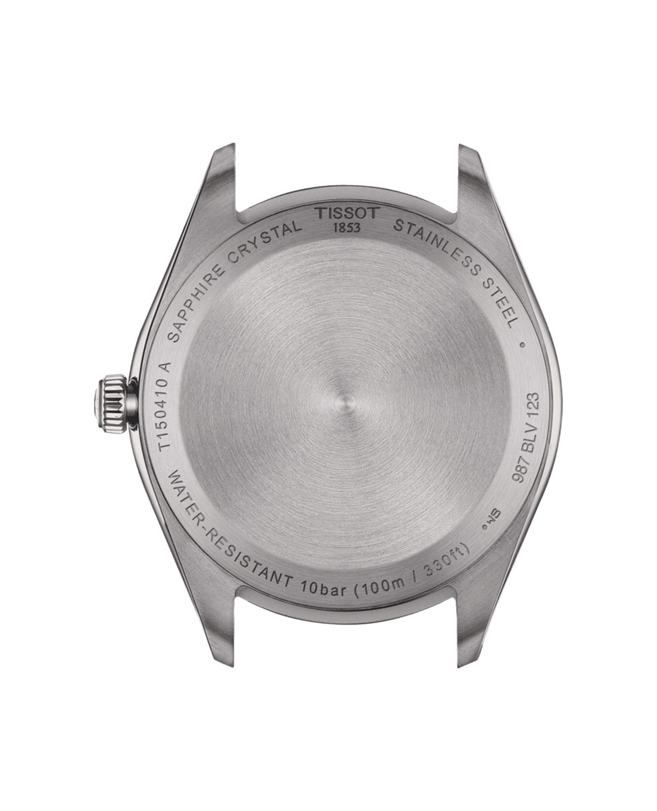 Tissot Tissot PR 100 Quartz 40mm T150.410.16.051.00 кварцевые мужские часы часы крупный план черный циферблата