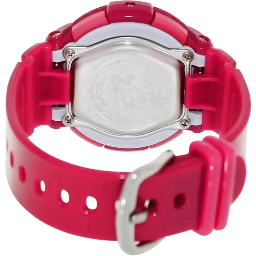 Casio Casio Baby-G BGA-130-4BER, baby-g япония женские часы на браслете пластик боковой вид